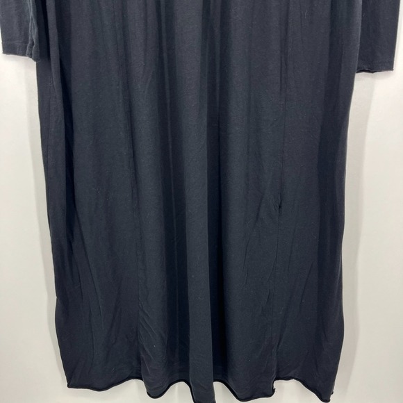 FP Beach Dress Women's Size L Black Long Sleeve Maxi Long Length Free People - Picture 3 of 9